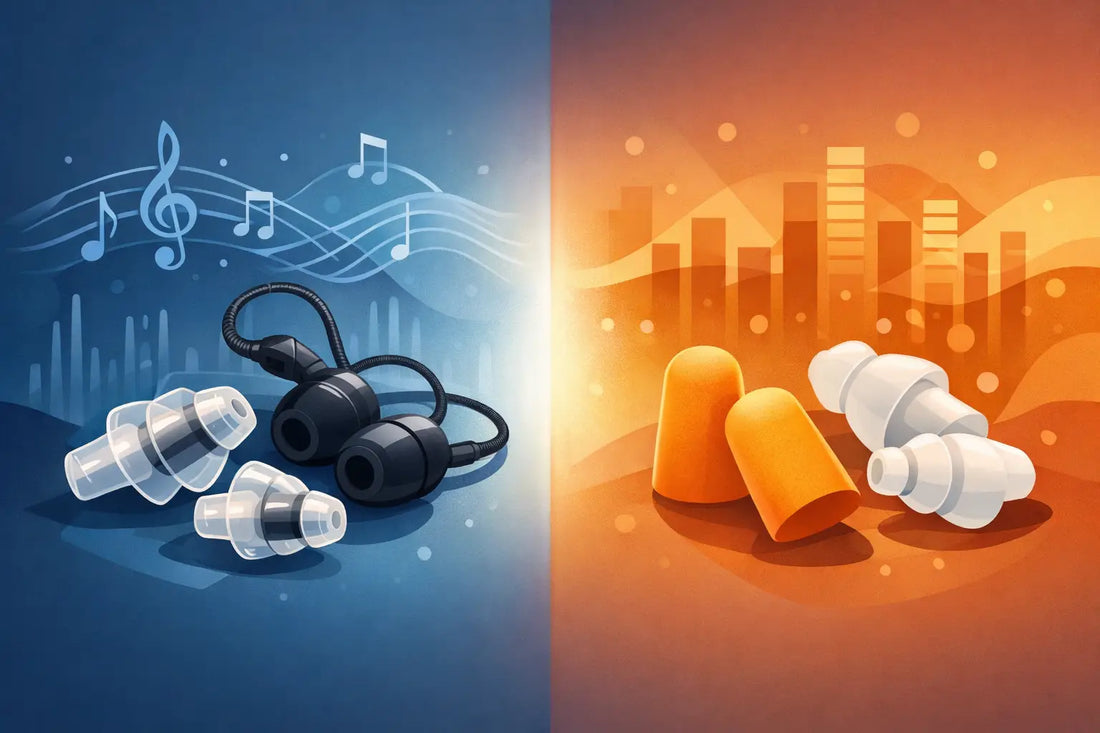 Musician Earplugs vs Regular Earplugs